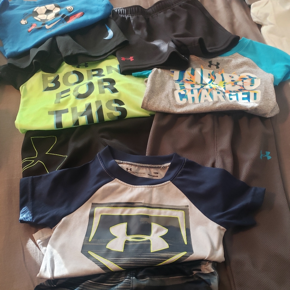 Under Armour and Nike Baby Boys Lot